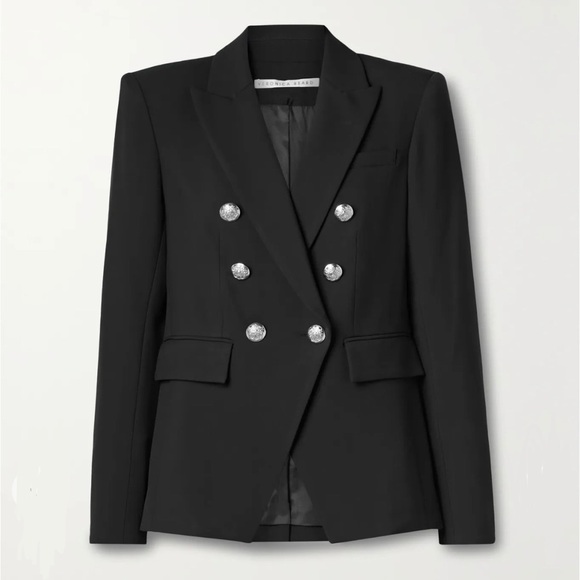 VERONICA BEARD Miller Dickey Double-Breasted Blazer - Picture 1 of 12